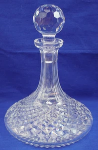 Waterford Alana Ships Decanter & Stopper, 9 3/4" (B24) - Picture 1 of 11