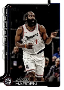 2025-26 Topps NBA Basketball Base #143 James Harden Los Angeles Clippers - Picture 1 of 2