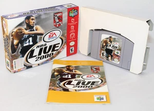 NBA Live 2000 N64 Nintendo 64 Completo CIB Auténtico! ¡Buen estado! ¡Bonito! - Imagen 1 de 17