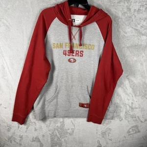 NFL Team Apparel San Francisco 49ers rot und grau Hoodie Größe XL - Bild 1 von 12