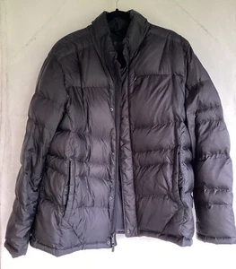 TUMI Mens Black Pack-A-Way Down Puffer Jacket Size XL - Picture 1 of 23