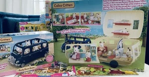 Calico Critters Sylvanian Families Wohnwagen Familiencamper & Siebensitzer - Bild 1 von 14