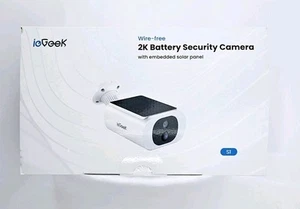ieGeek S1 kabellose 2K Akku/solarbetriebene Überwachungskamera versiegelt - Neu - Bild 1 von 7
