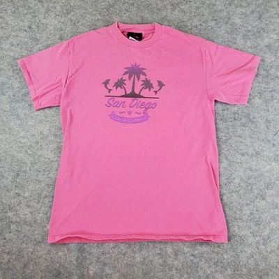 Camisa Fender Feminina Média Rosa Gola Redonda Manga Curta Gráfica Pulôver Elástico - Imagem 1 de 4