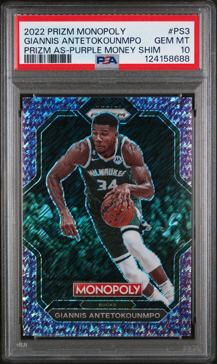 Giannis Antetokounmpo Professional Sports 10 Graded Basketball