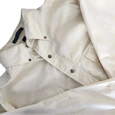 Camisa Denim Informal GH Bass Brújula De Colección Para Hombres 16.5 34/35 Amarilla Manga Larga Foto 1 de 4