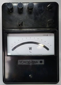 Yokogawa YEW Tipo 2041 Portatile Monofase Basso Fattore di Potenza WattMeter 1A/5A - Foto 1 di 11