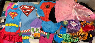 Ropa masiva para perros disfraces de Halloween Marvel DC ¡Lote! 107 Piezas NUEVO L12S Foto 1 de 4