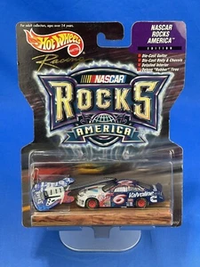 Hot Wheels NASCAR Racing Rocks America #6 Mark Martin Diecast Car & Guitar - NEW - Picture 1 of 17