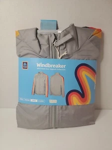 2023 ALDI Gear, Gray Windbreaker, Size L -NWT Jacket Large NEW - Picture 1 of 3