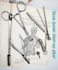 Embalming Vintage Funeral Mortuary Supply Death Mortician Oddities Misc. Tool - Picture 1 of 17