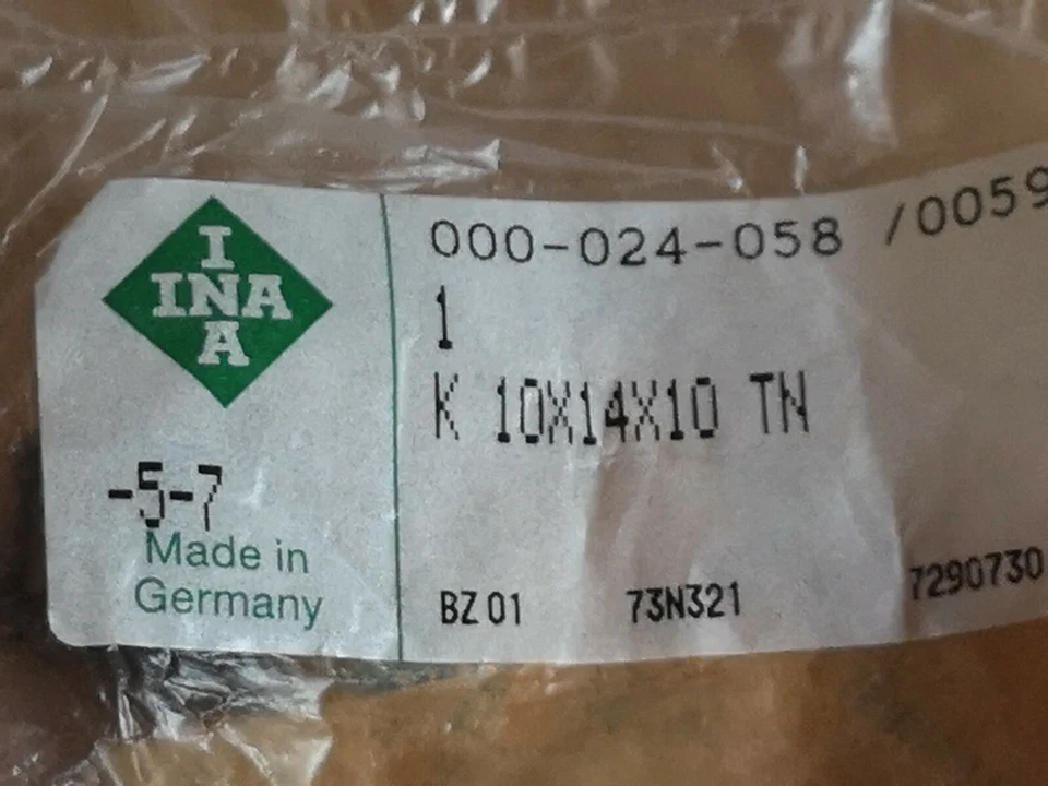 INA Nadelkranz K 10X14X10 TN 000-024-058 NEU OVP ++