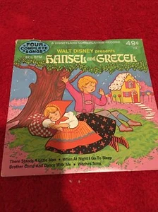 Walt Disney Record 1972 Hansel y Gretel FS-918 Disneyland - Imagen 1 de 4