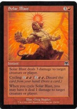 Solar Blast *Common* Magic MtG x1 Onslaught MP