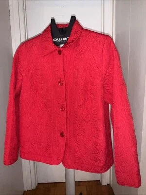 Chaqueta acolchada para mujer RQT talla L roja ligera Foto 1 de 4