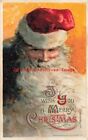 Christmas, Winsch 1912, Red Cap Santa with Long White Beard