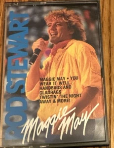 Rod Stewart Maggie May Cassette Tape - Polygram Records 1986 - Picture 1 of 2