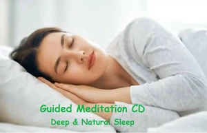 Guided Meditation CD for Deep & Natural Sleep - Relief from Stress & Anxiety - Picture 1 of 4