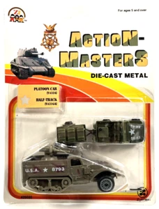 HO ZEE Action Masters auto plotone metallo pressofuso e mezza pista confezione originale 1:87 - Foto 1 di 4