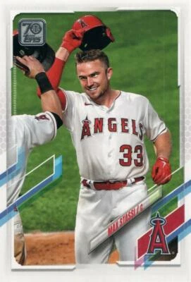#168 Max Stassi Los Angeles Angels 2021 Topps Series 1 Baseball Card - Image 1 of 2