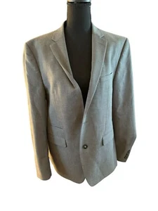 Vince Camuto Men’s Size 38R Stretch Suit Jacket Blazer Gray Grey - Picture 1 of 11