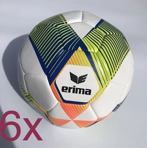 Erima 6er Ballpaket Hybrid Lite 350 Fußball Gr. 5 Trainingsball 7192405 Kinder - Picture 1 of 6