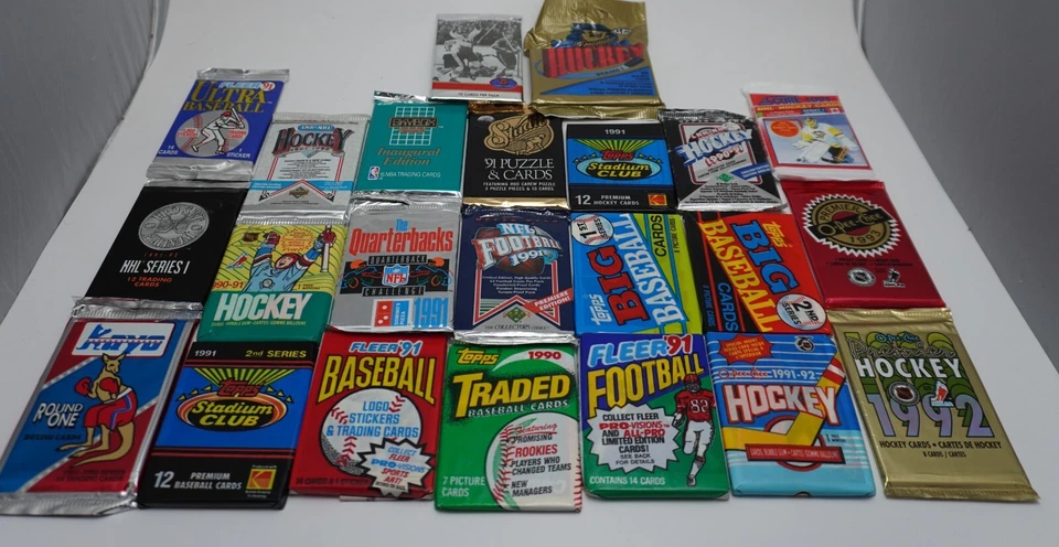 SEALED SPORTS CARDS PACKS - TOPPS/OPC/FLEER/UD + MORE - PICK/CHOOSE YOUR PACKS - Image 1 of 1