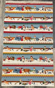 Look and Learn American Jane for Moda Cotton Fabric Border Stripe 24" x 42" - Picture 1 of 2