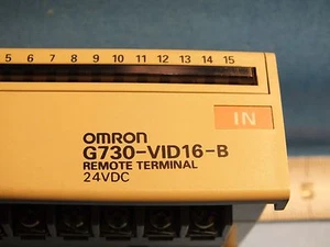 Terminal remoto OMRON G730-VID16-B 24 VDC - Imagen 1 de 4