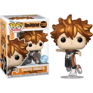 IN HAND** SPECIAL EDITION EXCLUSIVE Funko Pop! Haikyu!! - Shoyo Hinata Metallic - Picture 1 of 1