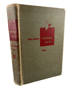 Psychology and Life by Floyd L. Ruch 3rd Edition Hardcover 1948 Vintage College - Imagen 1 de 13