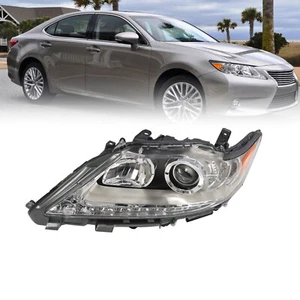 Halogen Headlight For 2013-2015 Lexus ES350 ES300h Base Sedan 4-Door Left Side - Picture 1 of 9