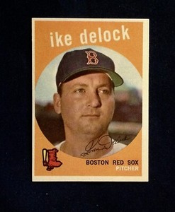 1959 Topps Baseball #437 Ike Delock Red Sox  NM-MT BEAUTIFUL SURFACES