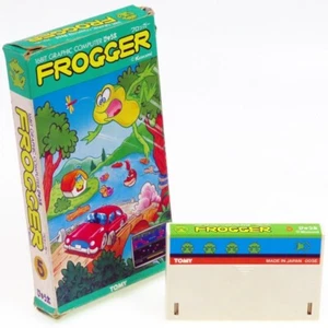 FROGGER Konami TOMY PYUTA No.05 Cart Japan Import TUTOR NTSC-J PYU-TA USED - Picture 1 of 5