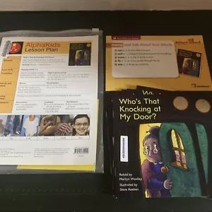 Sundance Alphakids Homeschool Unit Study Whos Knocking at My Door 1st Grade - Picture 1 of 10