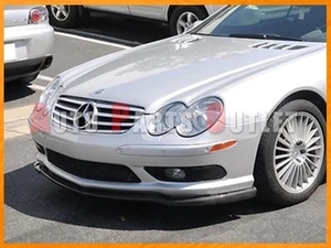 03-05 Mercedes-Benz R230 SL55 AMG Carbon Fiber CS Style Front Bumper Add-on Lip - Picture 1 of 2