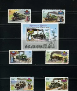 TRENES DE LIBERIA, - ""FERROCARRILES HISTÓRICOS EUROPA"" 1973 - Imagen 1 de 2