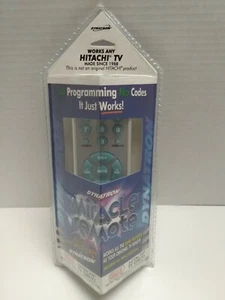 Dynotron Miracle Remote (Hitachi Tv Only)No programming or codes needed. - Picture 1 of 2