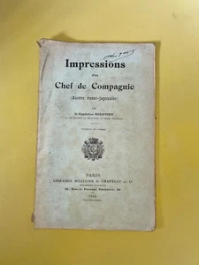 Soloviev Impressions d'un chef de compagnie guerre russo-japonaise 1906 - Imagen 1 de 1