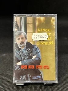 FRANCESCO GUCCINI D'AMORE DI MORTE E DI Altre SCIOCCHEZZE Sigillata Musicassetta - Picture 1 of 2