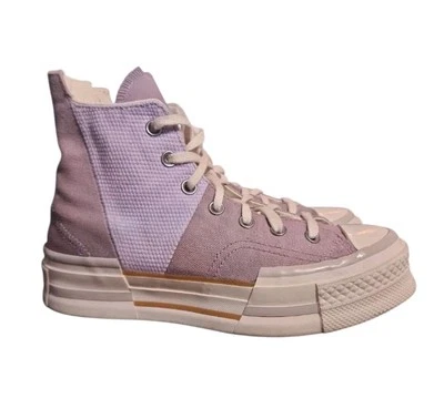 Zapatillas altas Converse Chuck 70 Plus para mujer talla 8 bloques de color lila lúcida”  Foto 1 de 4