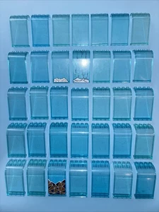 Lego 35251 Panel 3x4x6 Curved Top Translucent Light Blue Lot Of 35 Waterfall - Picture 1 of 4