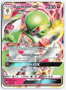 Gardevoir GX Ultra Rare SM - Burning Shadows 93/147 NM - Picture 1 of 2