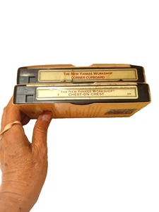 The New Yankee Workshop Bundle (VHS) Two Different VHS tapes, See inside - Imagen 1 de 1