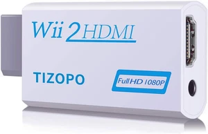 Wii to HDMI Converter,Wii HDMI Adapter Output Video Audio HDMI Converter 1080P,W - Picture 1 of 12