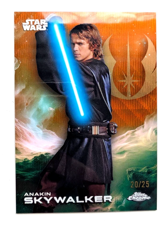 Topps Star Wars Chrome 2025 Anakin skywalker /25 - Image 1 of 2