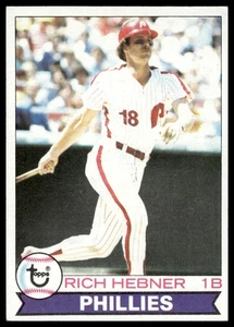 1979 Topps #567 Rich Hebner Philadelphia Phillies NM+ - Picture 1 of 2