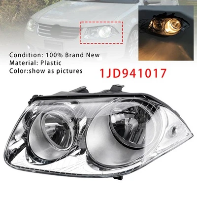 Left Headlight Lamp 1JD941017 For VW Bora GLI 2006-2011 - image 1 of 4