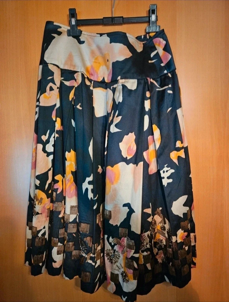 DRIES VAN NOTEN GONNA VINTAGE COTONE Foto 1 de 4