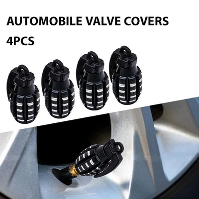 Reifenventilkappen aus Granatenlegierung für Fahrräder LKWs oder Motorräde G2F5 - Image 1 of 4